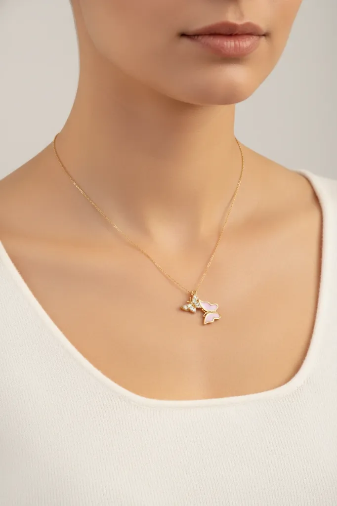 Model Wearing Necklace.webp