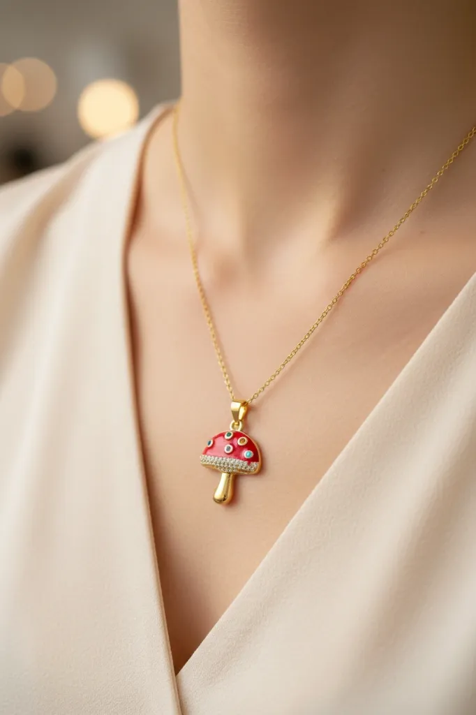 Pendant Worn by Model.webp