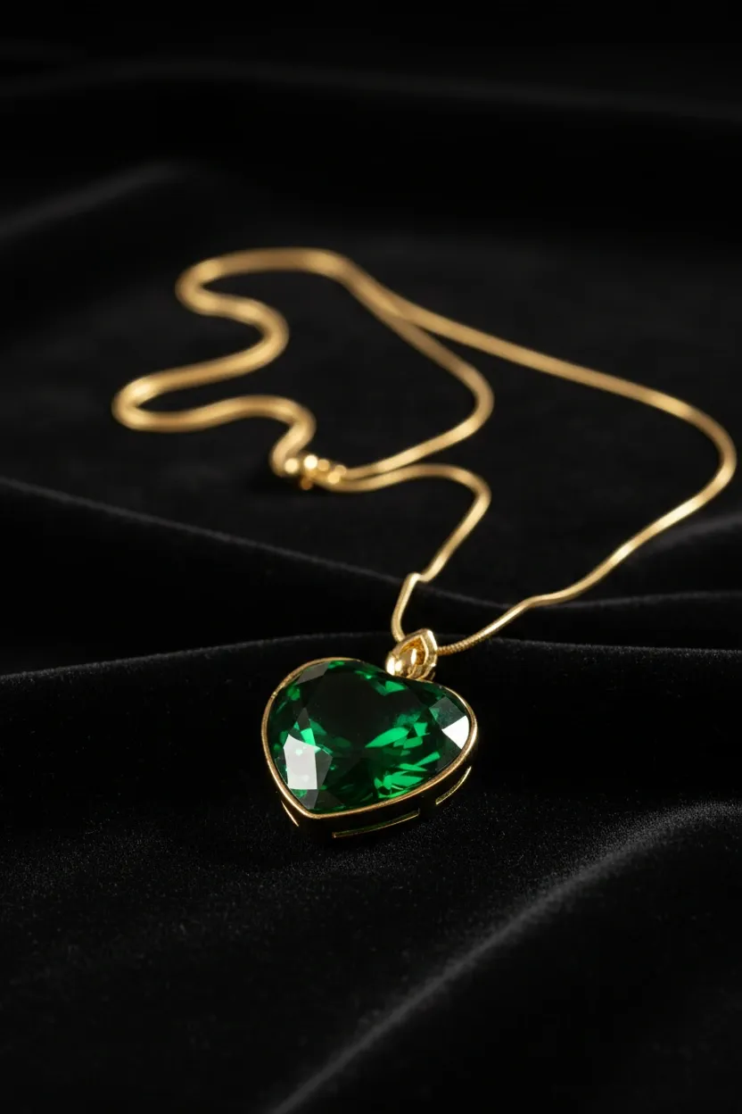 Emerald Heart Radiance Necklace